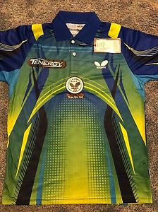 Butterfly Tenergy Table Tennis Shirt with logos Size: 2XL