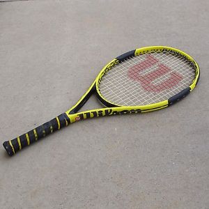 Wilson Yellow Hammer 26 Carbon Matrix Graphite Tennis Racquet Racket 102 4" grip