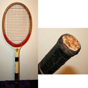 Vintage, Wood, Mohawk, J.C.Higgins, Tennis Racquet