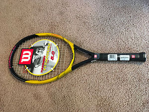 NWT Wilson HAMMER Titanium OS 5.0 Tennis Racquet 110 4 1/2