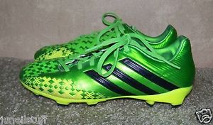 Adidas Predator Mens Indoor Soccer Shoes Florescent Green Black Size US 6