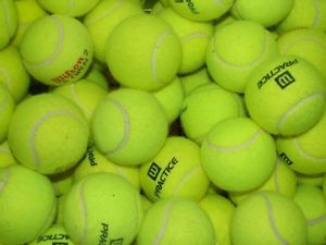 100 Used Tennis Balls *****