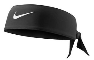 NEW  Nike Dri-Fit Head Tie  Unisex  Headband Tennis Basketball-Color Black