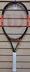 2016 Wilson Burn 95 Used Tennis Racquet-Strung-4 3/8''Grip