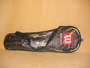 Wilson Hyper Hammer Squash Racket - New w/ Goggles, Ball, & Cover