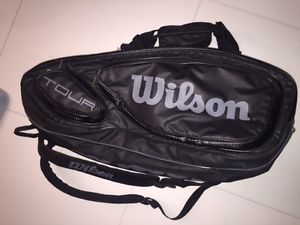 Wilson Tour V 9 Pack Tennis Bag - Black