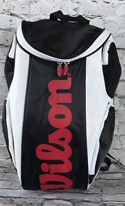 Wilson Tour tennis bag thermoguard black white red