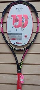 2016 Wilson Pink Burn 100LS New Tennis Racquet-Unstrung-4 1/4''Grip