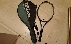 Wilson Tennis Racket Racquet Pro Staff 6.0 PWS Dual Taper Beam 110" used