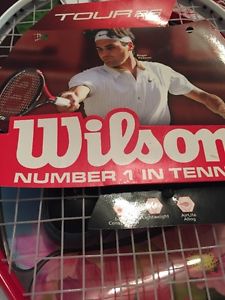 Wilson Roger Federer 25 Inch Junior Kids Tennis Racquet Ages 8-10 - New