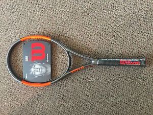 2017 Wilson Burn 95 Countervail Tennis Racket New 4 3/8 grip