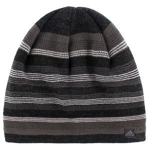 adidas Men's Keystone Beanie Black/Deepest Space/Grey/Lig... -New -Free Shipping