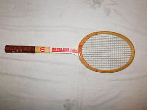 Vintage Wilson Jimmy Connors BASELINE tennis racquet