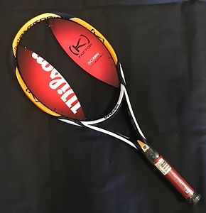 NEW WILSON K-FACTOR K-ZEN 10.5oz 103 TENNIS RACQUET 4 3/8 grip, 16 x 19