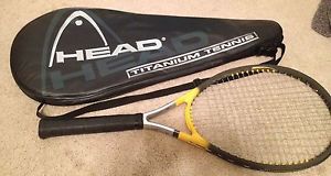 HEAD TI.S4 CZ COMFORT ZONE 4 1/4 INCH TITANIUM TENNIS RACQUET