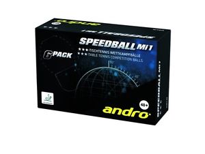 andro Speedball Mi1 40+ cellfree 6er Andro Balle de ping pong Speedbal