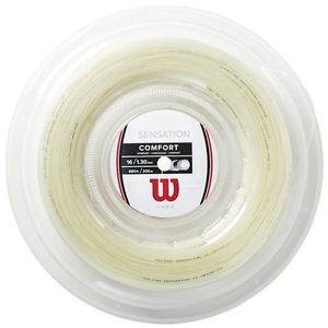 Wilson sensation comfort 16 tennis string reel, 660 ft excellent multi for value