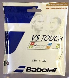 1 set Babolat VS Touch 16  130 Natural Gut tennis Best power & Feel  100% NEW