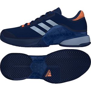 adidas Barricade 2017 men Blue/Orange BA9073