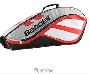 BABOLAT Club Line 3 Pack Tennis Bag - Red