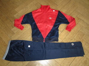 vintage Sergio Tacchini Tracksuit Brumana Sz.D42 80s casual terrace BNDS mcenroe