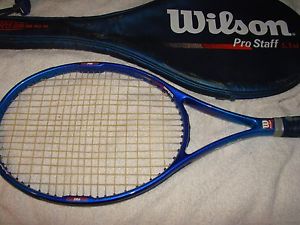 Xlnt Wilson Pro Staff 5.5 si 95 sq. in  Tennis Racquet 4 1/2"