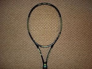 Wilson Blade 104 Tennis Racquet 4 3/8 Hybrid Strings Luxilon 4G Soft