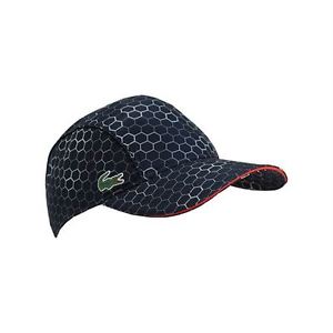 *NEW* Lacoste Men's Sport Taffeta Hat -  Navy/White/Corrida