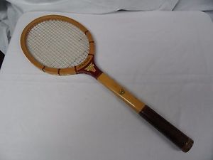 Vintage  AG Spalding Wood Tennis Racquet Racket Eagle Model