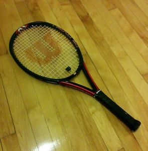 Wilson Triad Hammer 5.0 Oversize 110 Head Tennis Racquet - grip size 4 3/8