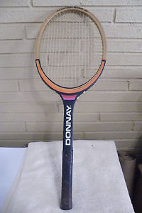 Vintage Donnay Allwood Borg Jr Tennis Racquet Belgium used