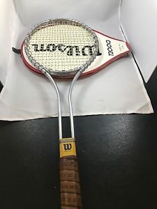 Vintage mint Wilson T2000 steel tennis raquet