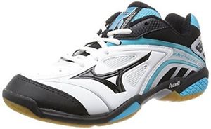 [Mizuno] badminton shoes WAVE FANG SS WIDE [unisex] 71GA1513 09 white  black...