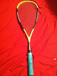 Black Knight Viper II (2) Squash Racquet - used ONCE! MINT. Tecnifibre strings