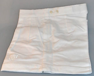 K-Swiss "SHORT" White [100% Cotton] Tennis Shorts (Size 32)  "New"