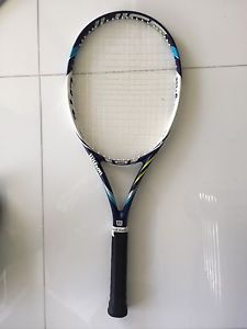 WILSON JUICE 100L TENNIS RACKET STRUNG EXCELLENT COND