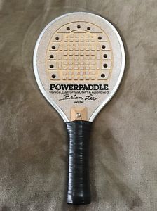 Vintage Power Paddle Brian Lee Model. Venice, CA USPTA Approved.