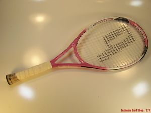 Prince Air Maria Ti Tennis RACQUET Titanium Maria Sharapova Pink Ribbon 4-3/8