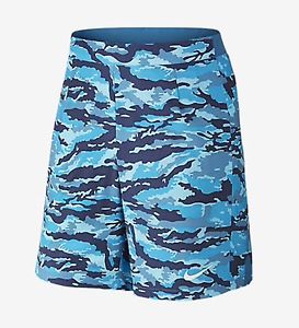 NEW Nike 9 Inch Gladiator Printed Camo Tennis Shorts FEDERER NADAL 685236 Large