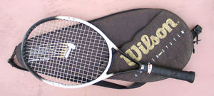 Wilson  Hammer 6.2 Tennis Racquet Racket OS Oversize 110 4 1/2 Grip  w/Cover