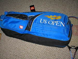 Tennis rackets and  US Open bag