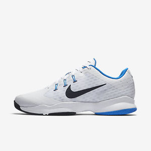 Men's Air Zoom Ultra Tennis Shoes White And  Blue - US 12