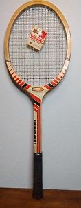New ALL-PRO Wooden Racquet Tournament M 4 3/8" Vintage tags attached NWT