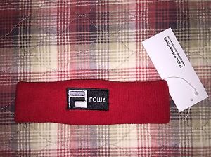 Gosha Rubchinskiy Fila Headband Red New