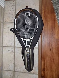 Wilson N Blade 98sq,Tennis Racket Grip size 4 3/8 L3 NICE!!! 18 X 20 304 6.0 SI