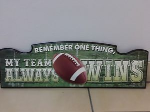 Foot Ball Sport  Sign . Wall Decor/Art.