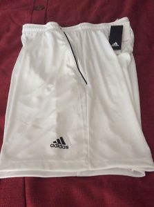 Adidas Men's TS Bermuda Climalite Tennis Shorts Medium NWT White/Black