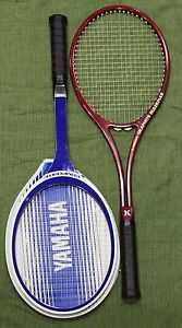 Vintage Yamaha and Kawasaki Tennis Racquets