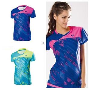 2017 Outdoor sports women's Tops tennis/badminton Clothes Only T shirts