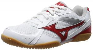 MIZUNO Table Tennis Shoes CROSSMATCH PLIO RX3 81GA1630 White X red X silver